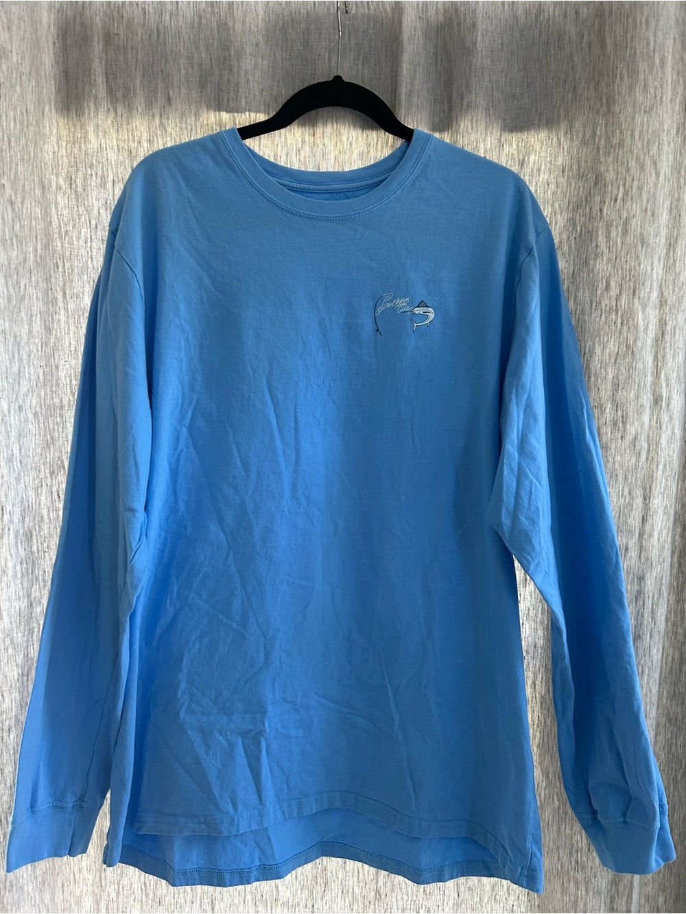 MENS LONG SLEEVE SOUTHERN TIDE TROPHY SKIPJACK FISHING T SHIRT XL